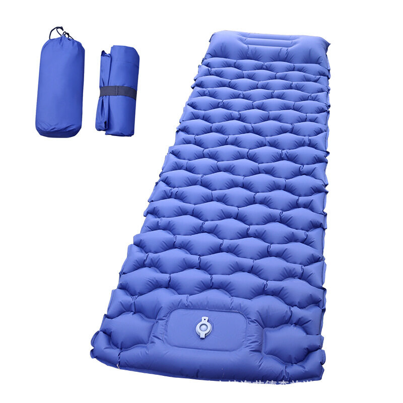 Outdoor foot inflatable tent moisture-proof mat
