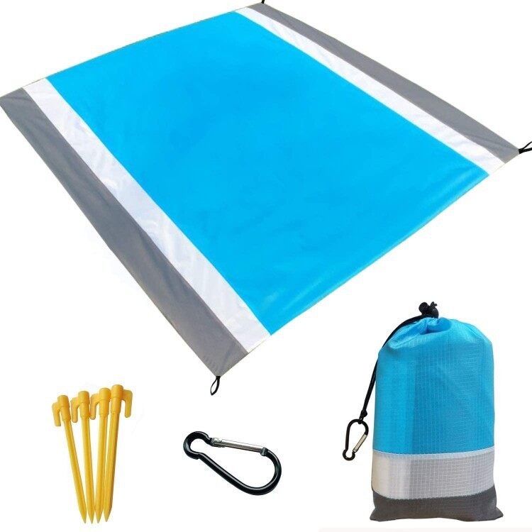 Outdoor ultra-light portable nylon picnic mat
