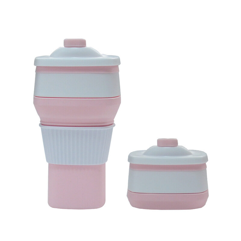 Foldable Telescopic Silicone Coffee Cup