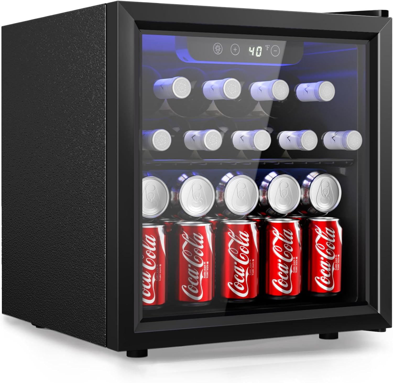 Coca-Cola コンパクト冷蔵庫 ガラスドア Coca-Cola コンパクト冷蔵庫 ガラスドア 【公式通販】