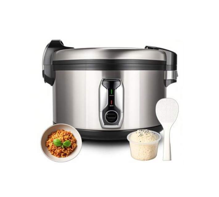 Commercial Rice Cooker 16.8QT, 90-Cup Capacity, 1350W Electric Rice Warmer with Auto Keep Warm & Non-Stick Pot for Restaurant
