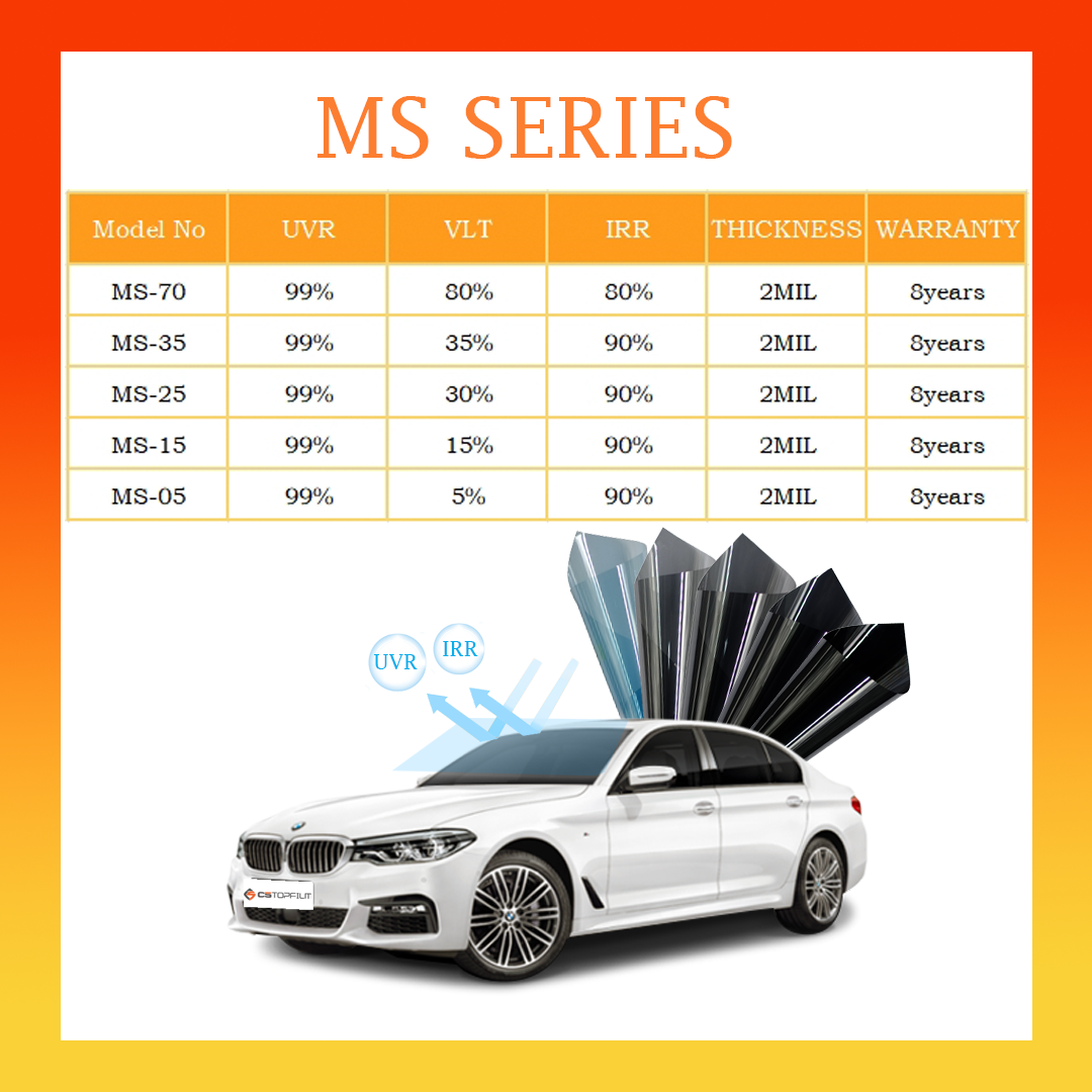 solar film; anti-scratch; heat insulation; window film; car film; car window; anti- yellow; anti-stain