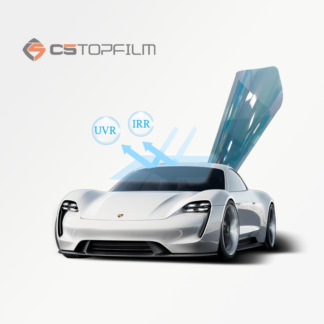 Anti-stain; rainbow; colorful; heat insulation; anti-scratch; car window; window film; car film; solar film