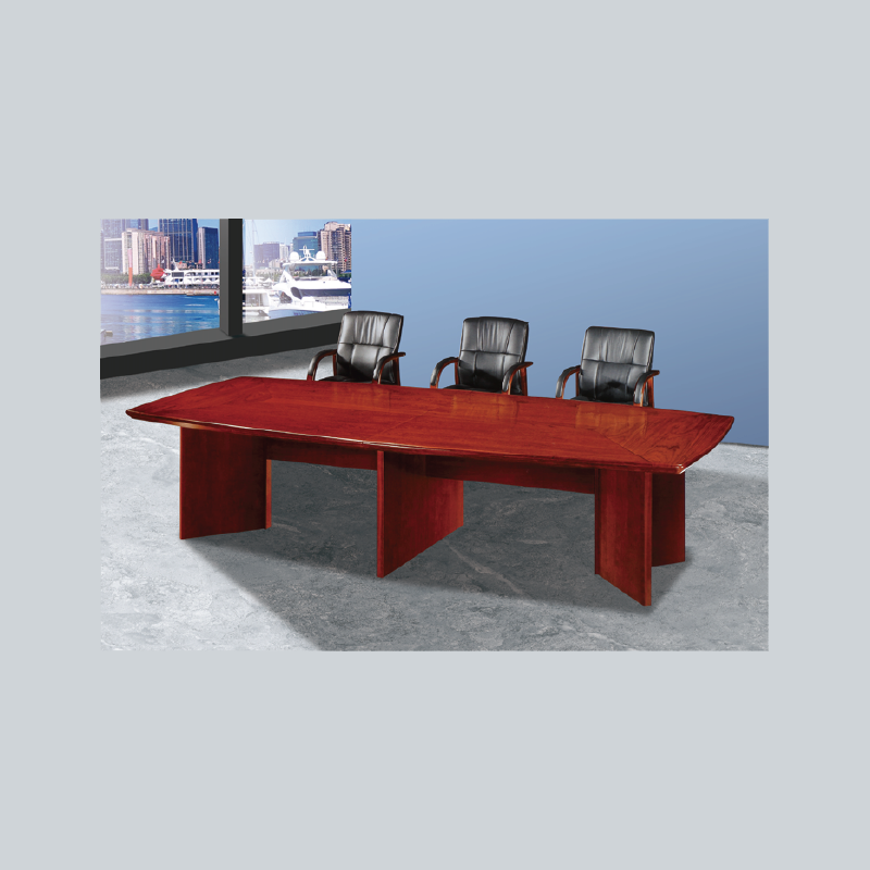 custom conference table, redwood office furniture, space-saving office furniture