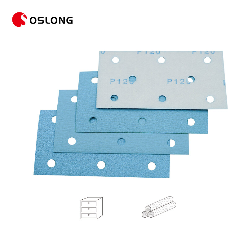 Multi Holes blue sanding Paper Sheet