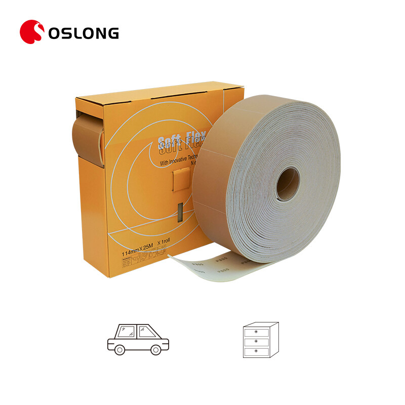 Grinding Car Paint Soft Flex Sponge Roll