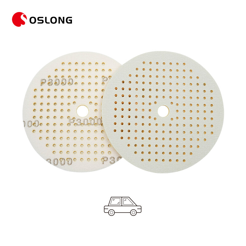 6 Inch Multi Holes Silicon Carbide Sponge Sanding Disc