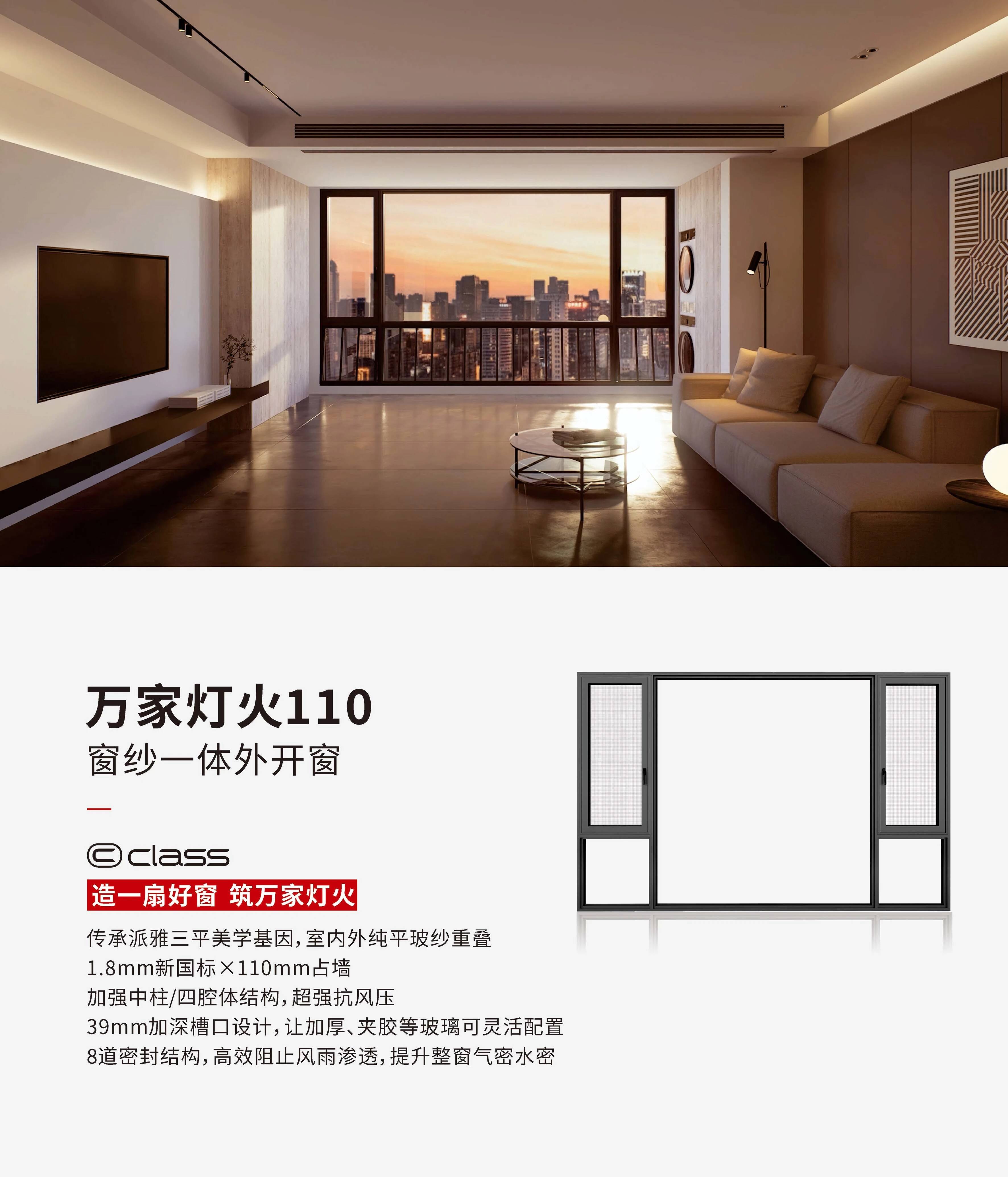 WJDH110 casement window