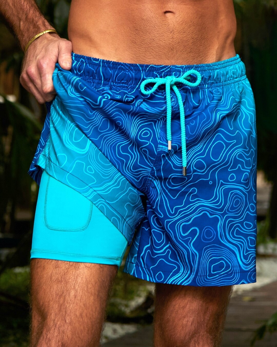 Manufacturer Summer Quick Dry Men Custom Print Beach Shorts