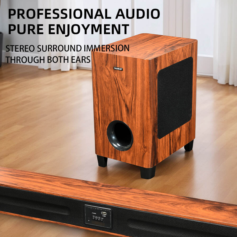 Unleash the Potential of a Wooden Tube Soundbar for Immersive Audio