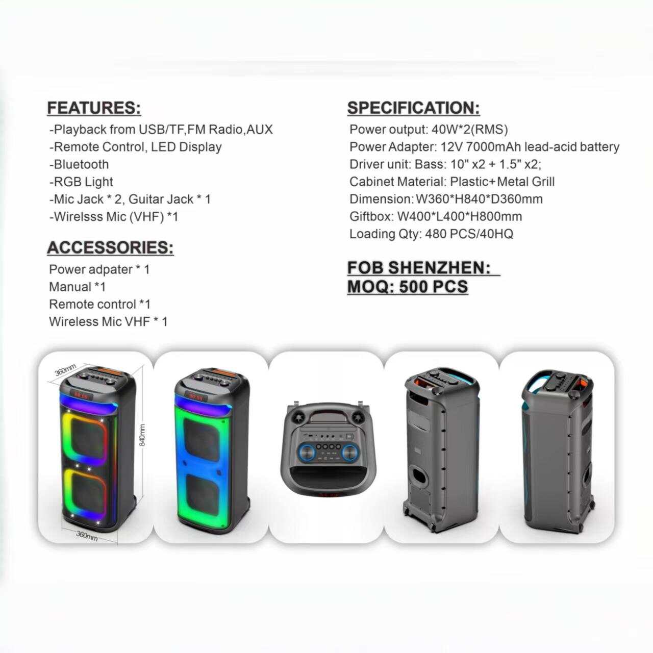 Trolly Speaker Feature Overview
