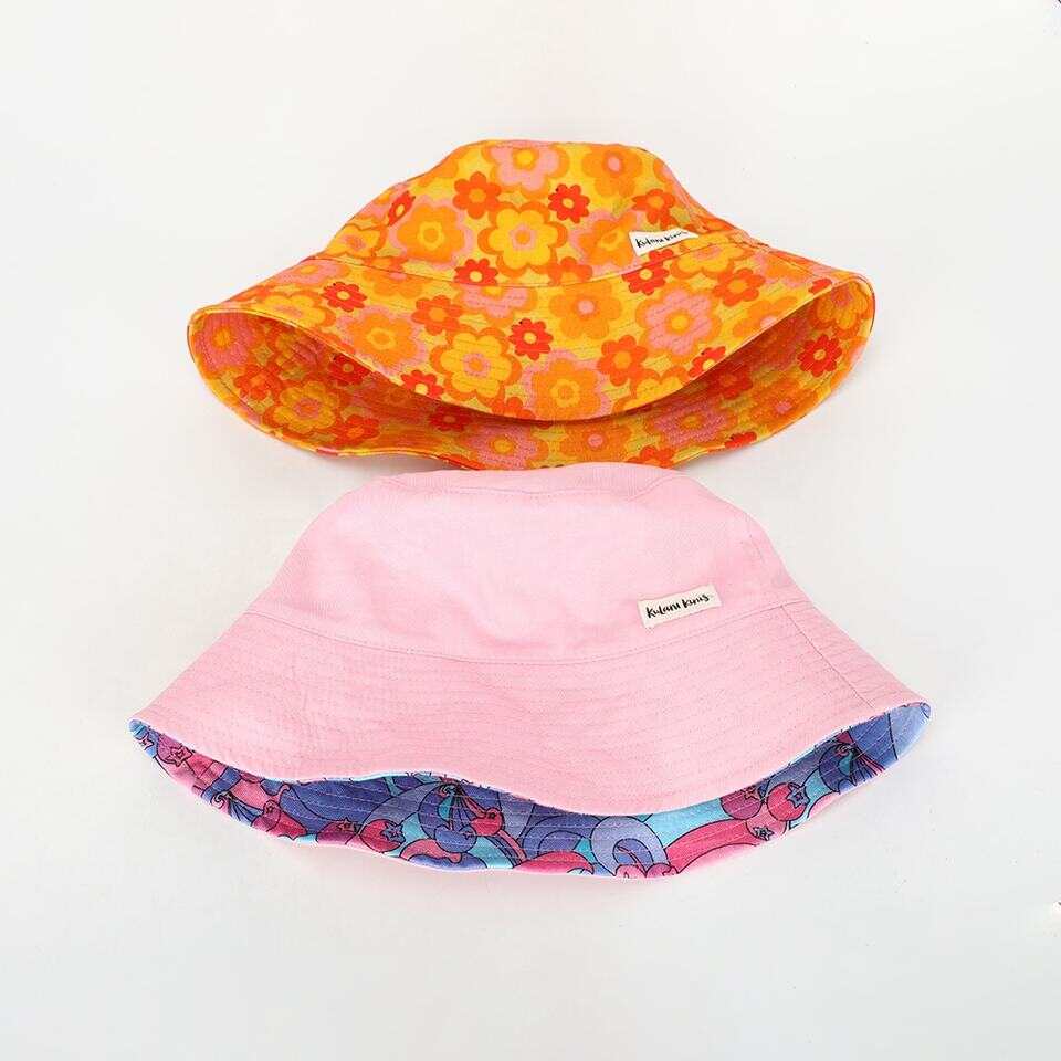 reversible bucket hats, bucket hats with custom logo