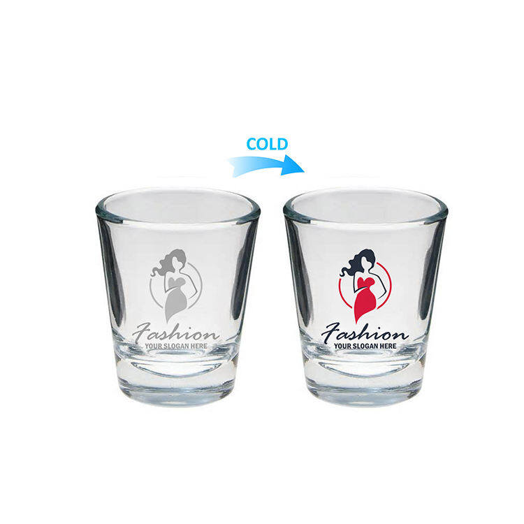 Custom Logo Whiskey Glasses Freezer Espresso Sublimation Glass Shot Glasses