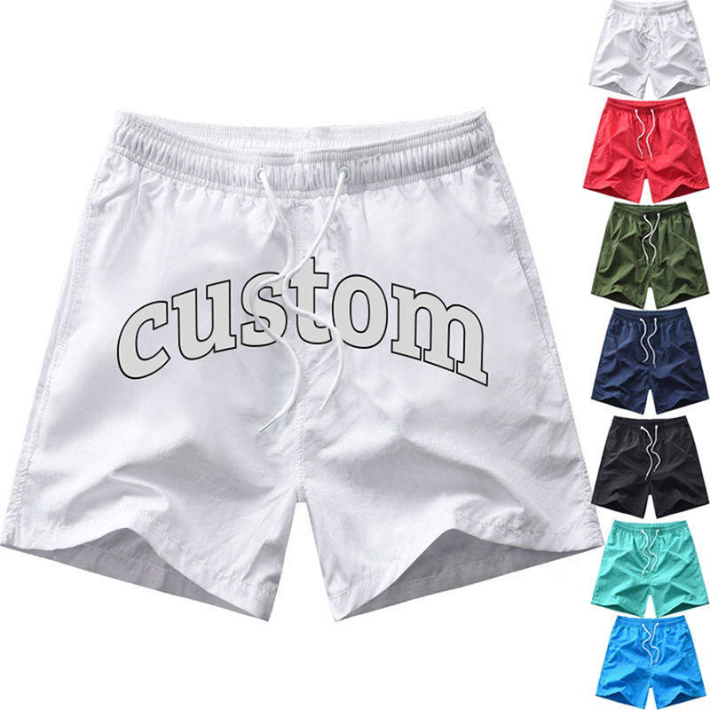 Men'S Designer Nylon Mesh Running Shorts With Elastic Waistband For The Beach And Gym