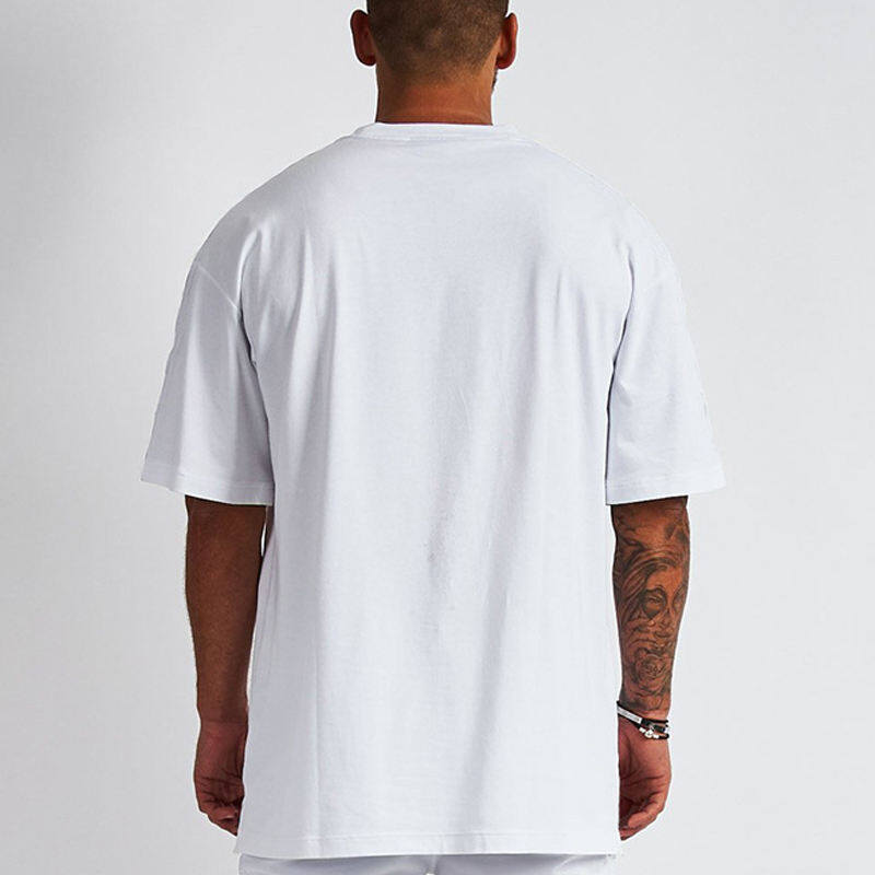 drop shoulder t-shirt men's