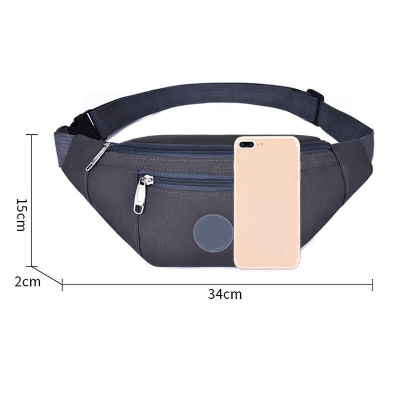 Trendy Polyester Sports Running Waterproof Mountaineering Cycling Strap Messenger Waist Bag
