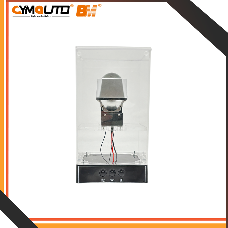 CYMAUTO 1.5 / 1.8 inch Matrix module model display box can put 1 pcs 1.5/1.8inch lens Wiring Usage