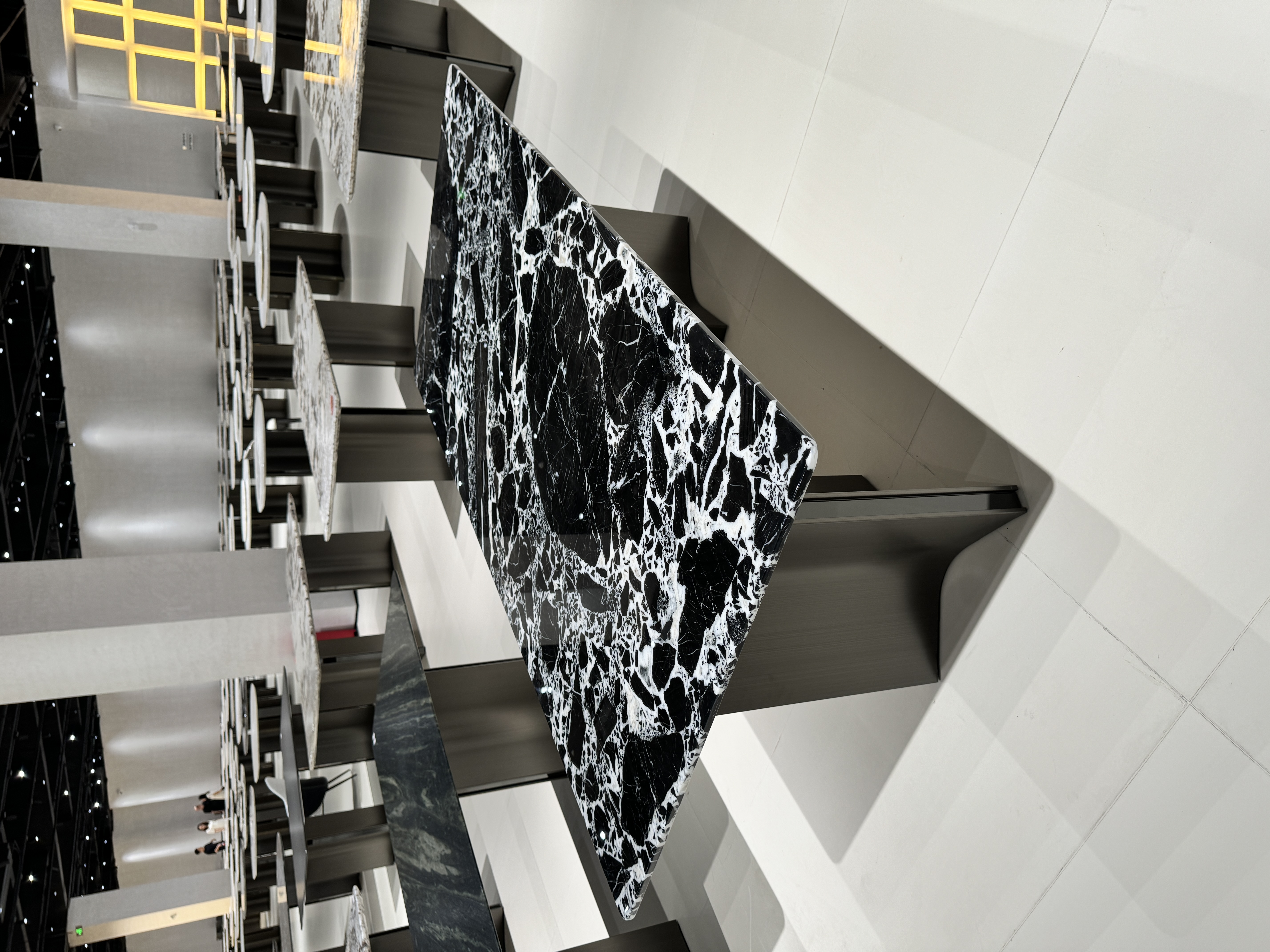 Bulgari Black Luxury Stone Dining Table