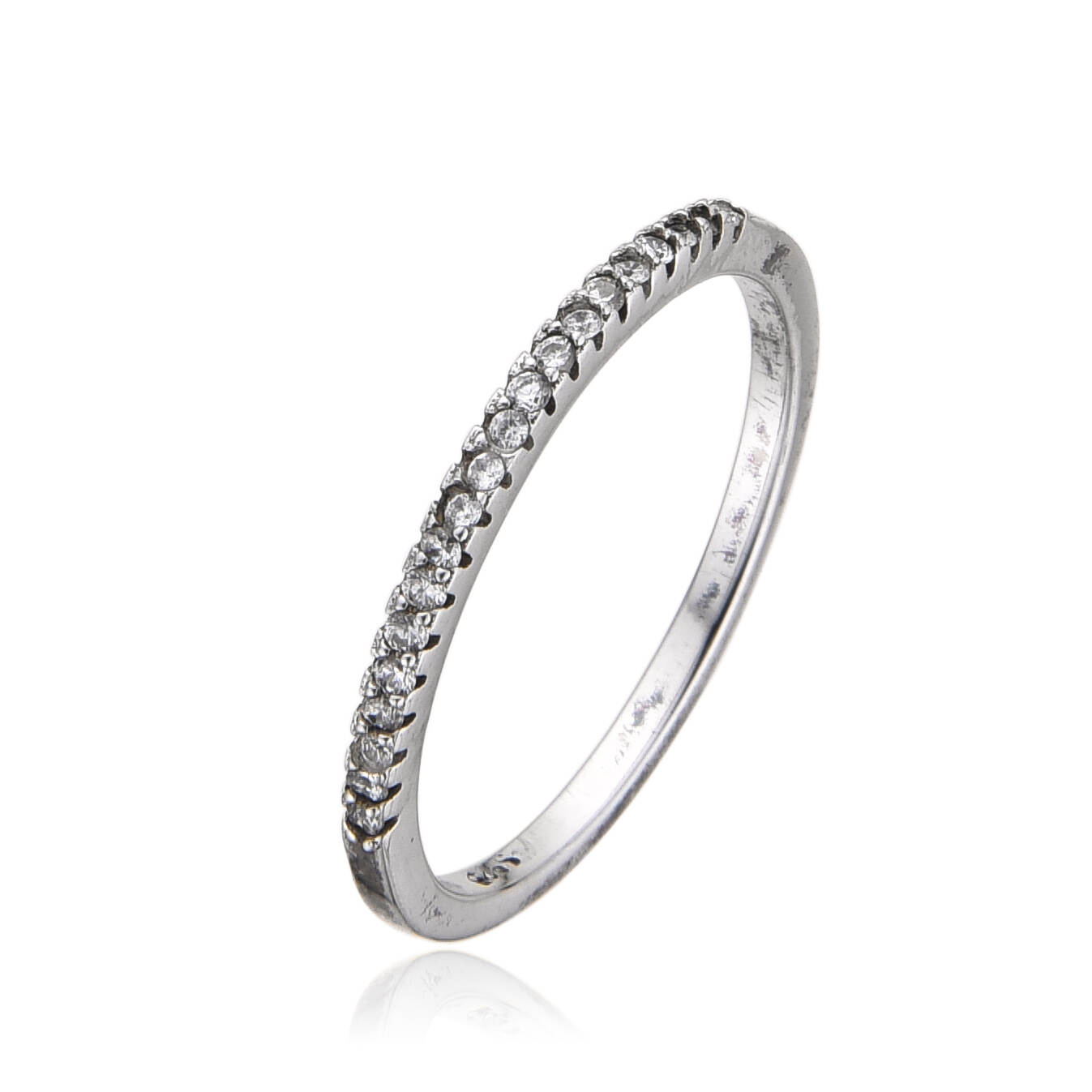 Dainty CZ Silver Ring Wholesale 925 Silver