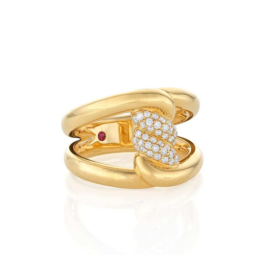 Wholesale CZ Silver Ring Yellow Gold Plating Stackable Ring