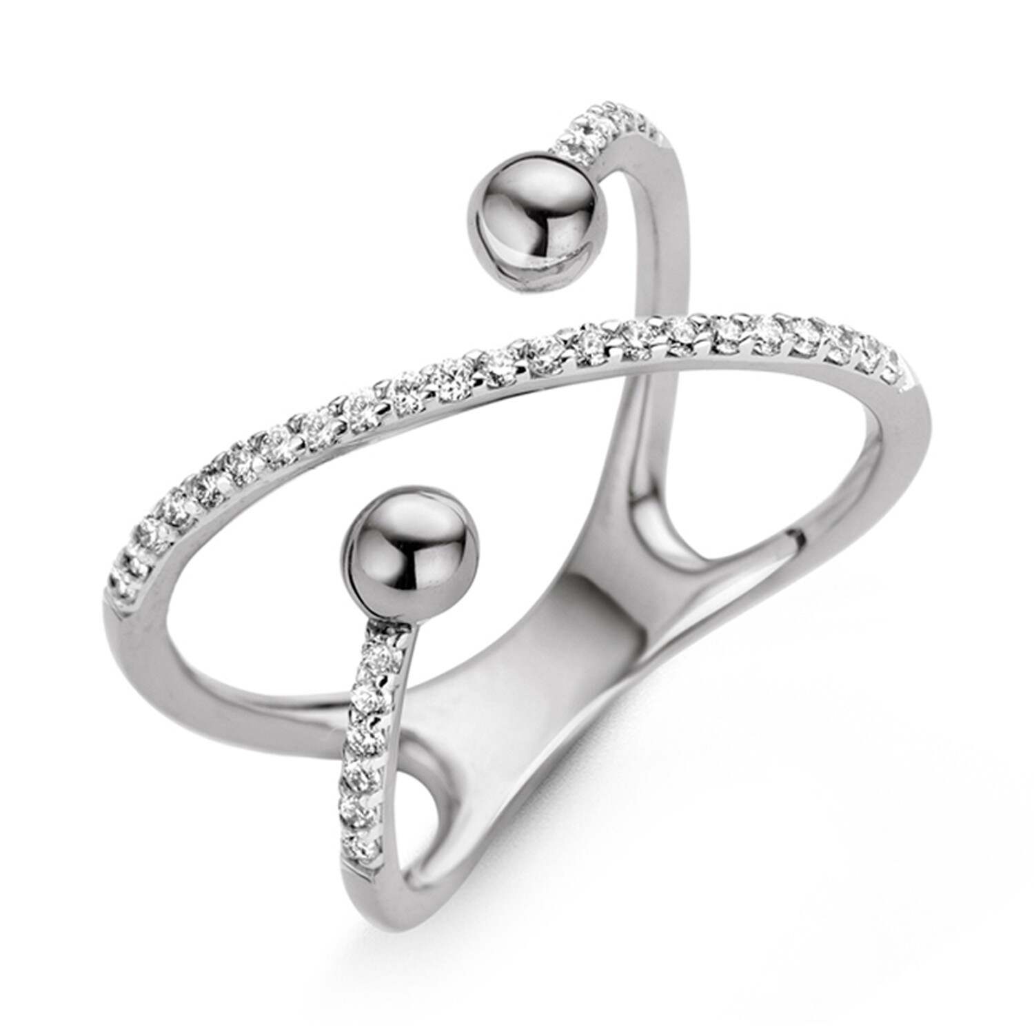 Wholesale CZ Silver Ring Stackable