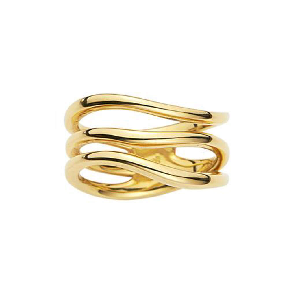 Modern Fashion Silver Plain Ring Stackable