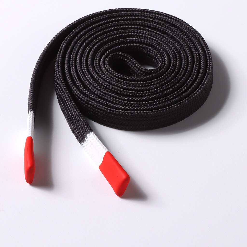 polyester flat drawstring cords with silicone dip ends Exporter,Polyester Flat Drawstring Cords Manufacturer