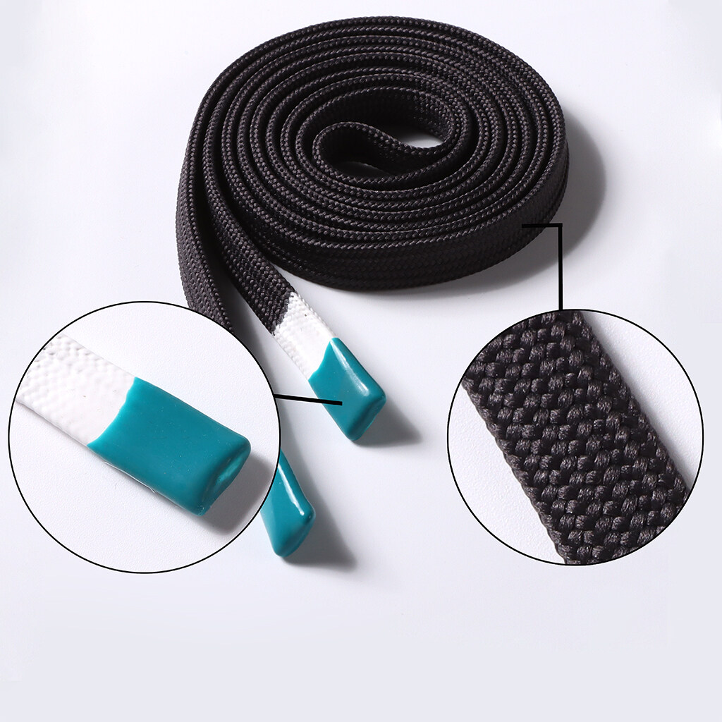 polyester flat drawstring cords with silicone dip ends Exporter,Polyester Flat Drawstring Cords Manufacturer