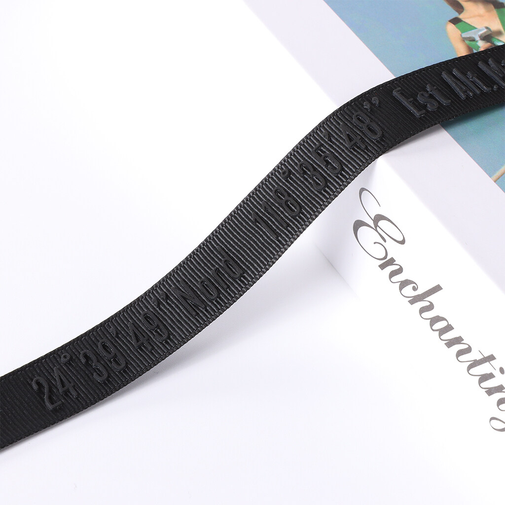 custom printed grosgrain ribbon wholesale