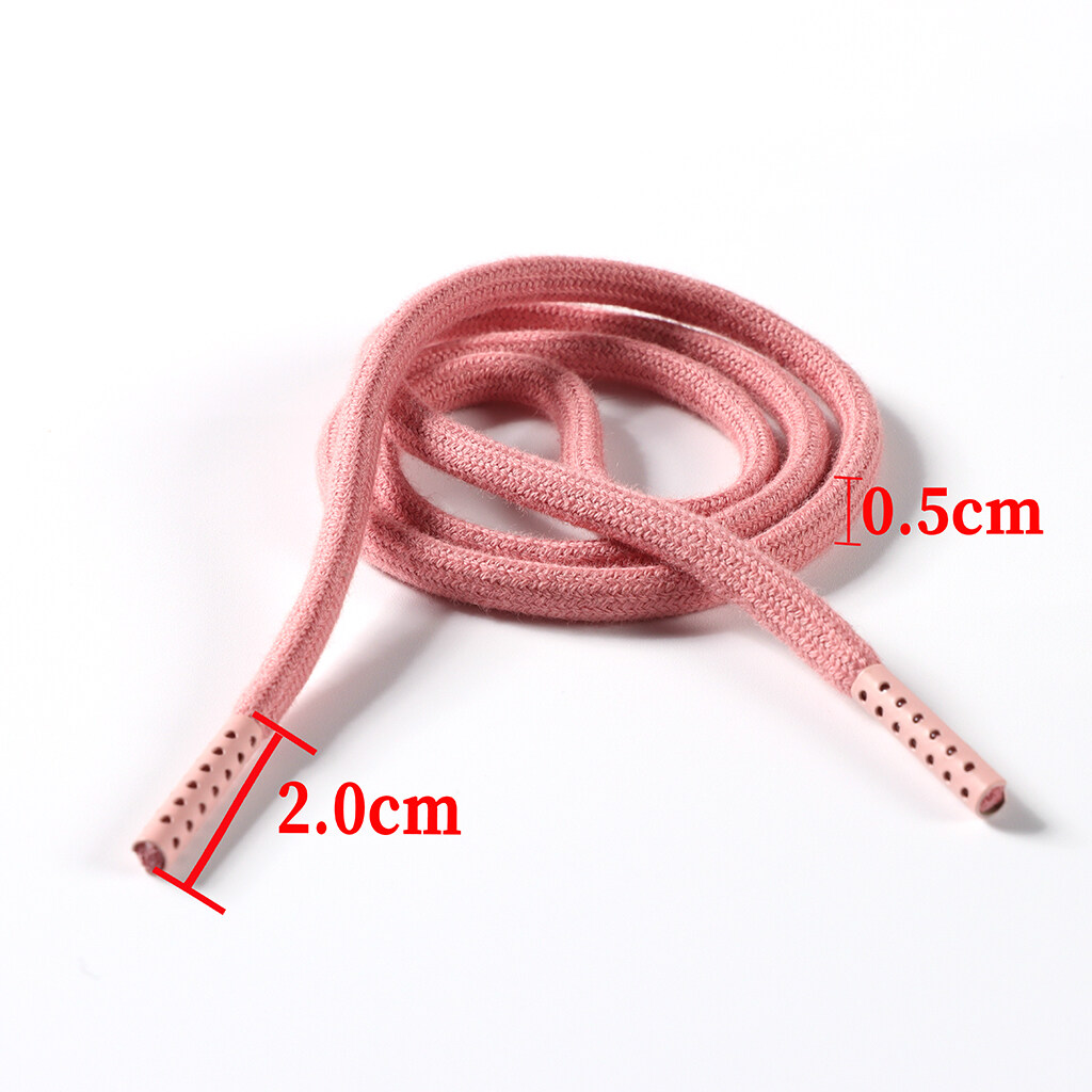 cotton drawcord with zinc alloy tipping