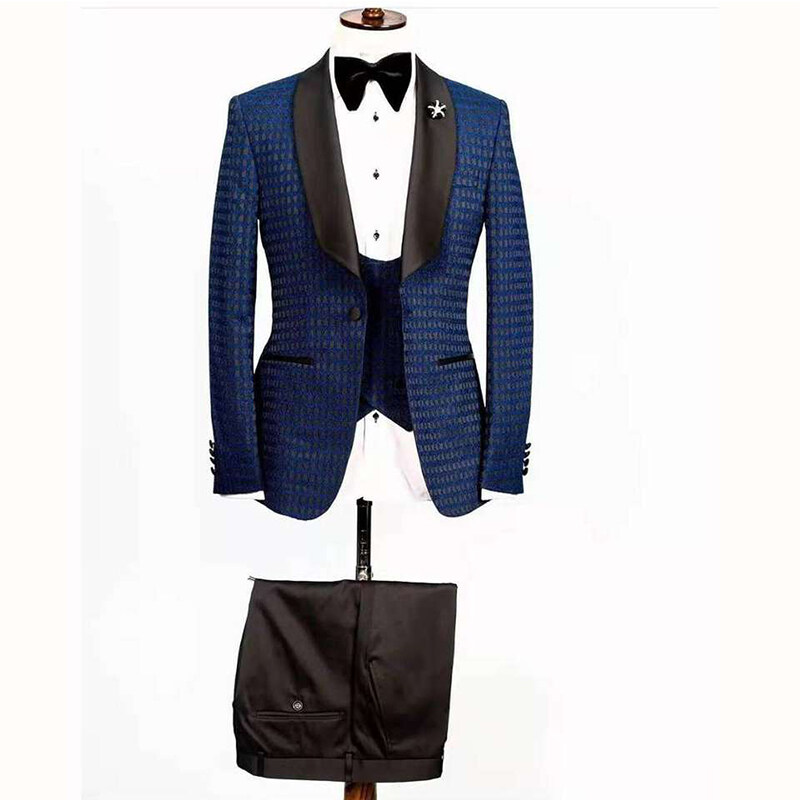 3 Pieces Wedding Suits