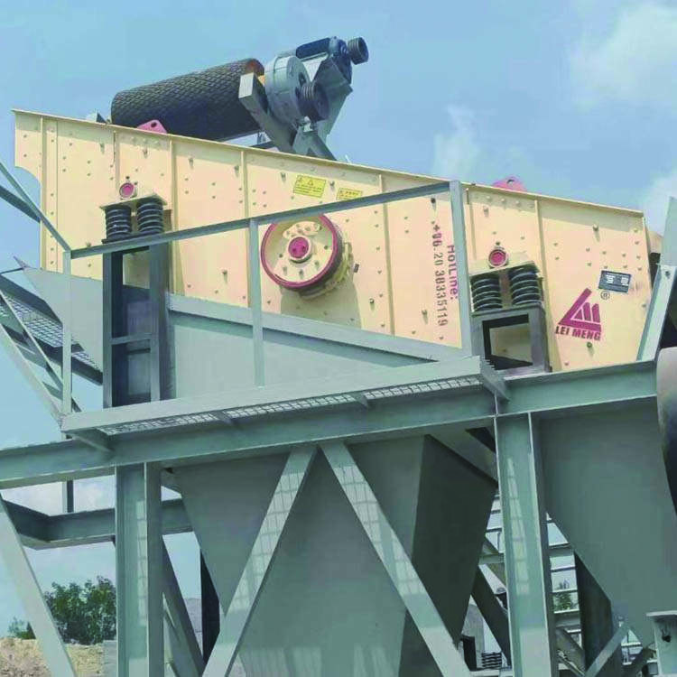 Skid-Mounted Vibrating Screen