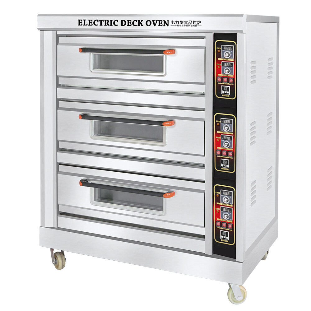 professional baking ovens, professional bread baking oven, baking steel oven, Electric Deck Oven, Gas Deck Oven