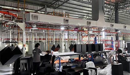 Electrical Enclosure Spray Coating System
