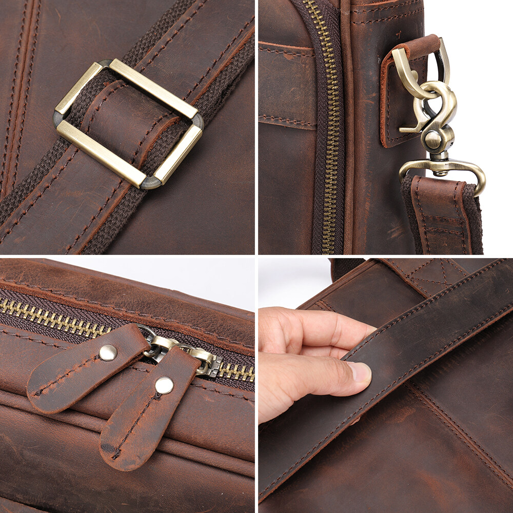 messenger bag genuine leather, genuine leather laptop messenger bag, high quality briefcase, leather briefcase messenger, brown leather briefcase messenger bag