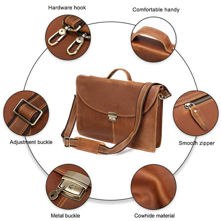 bolso de mensajero de negocios de cuero para hombres, bolso de mensajero de cuero genuino, bolsos de mensajero de cuero genuino, bolso de mensajero de cuero genuino para hombres