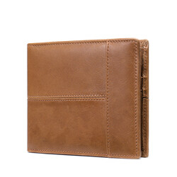 Custom Logo Men Bifold Wallet RFID Crad Holder