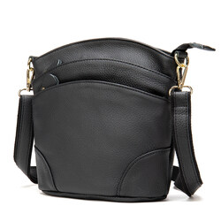 Monedero de bolsillo para mujer, bolso bandolera de piel de vaca, bolso bandolera de piel de vaca, monedero triple de piel para mujer