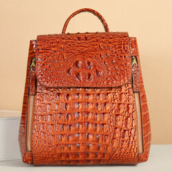 Luxury Crocodile Backpack Women's Desinger Bag