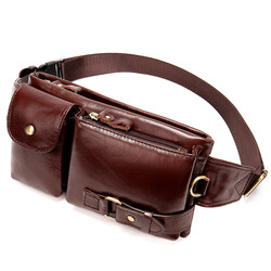 slim fanny pack for men, vintage fanny pack leather