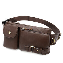 slim fanny pack for men, vintage fanny pack leather