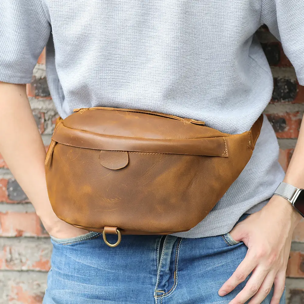 Why Every Man Needs a Leather Waist Bag