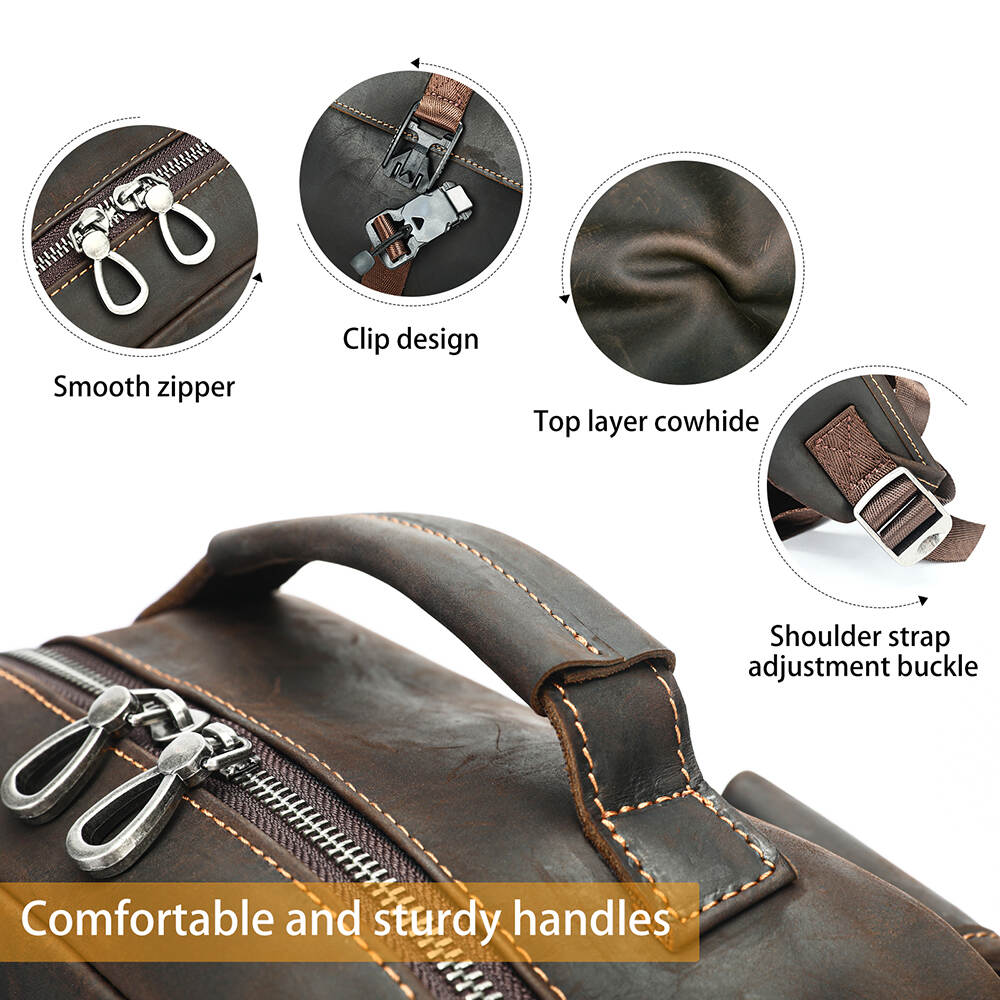 backpack leather bag