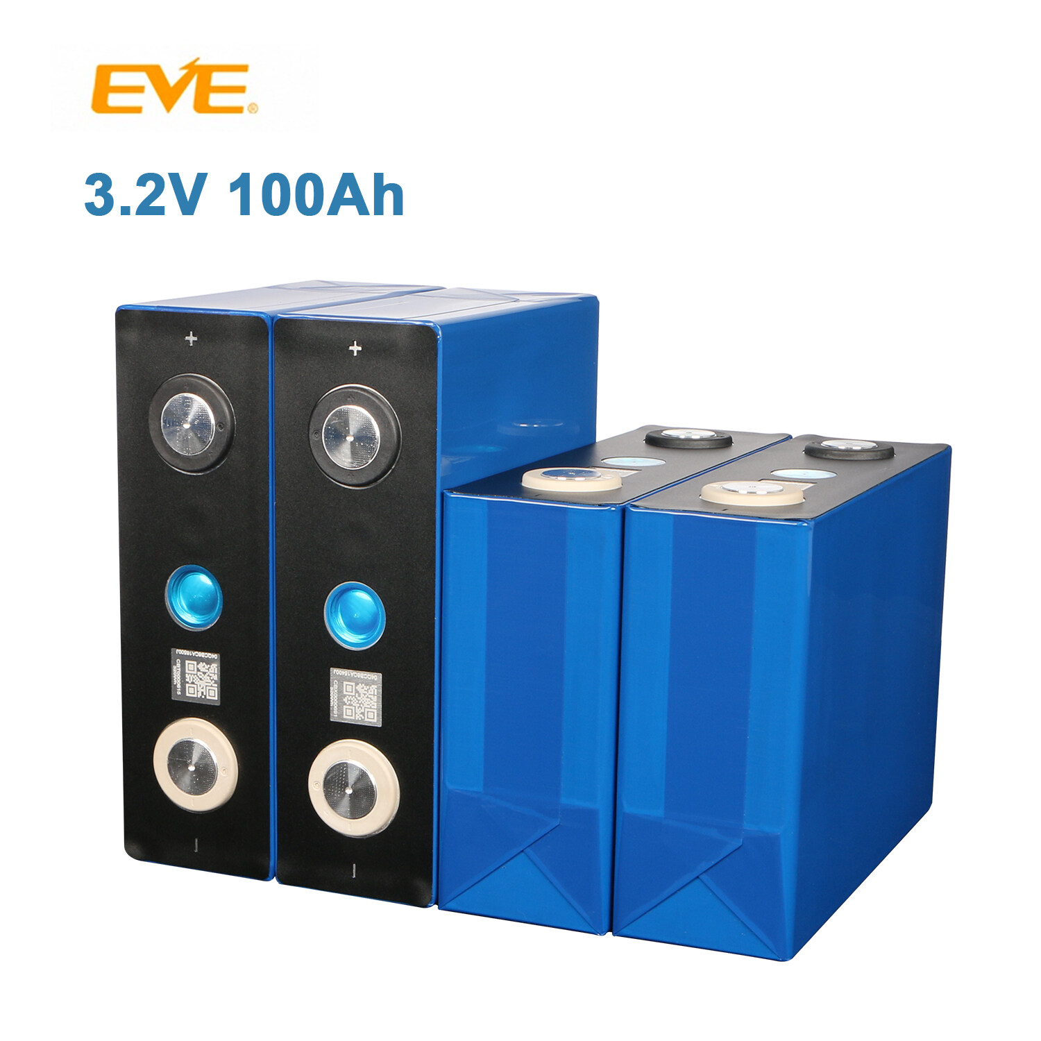 EVE 3.2V 100Ah Rechargeable LiFePO4 Battery Cell High Grade A