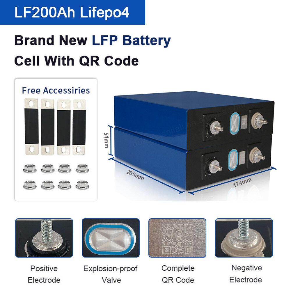 202Ah lifepo4 battery;lifepo4 battery;3.2V 202Ah LiFePO4 Battery Cell