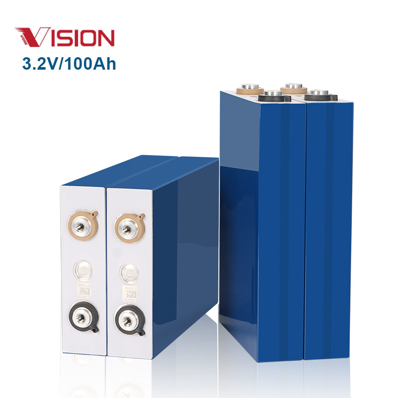 Vision 3.2V 100Ah Rechargeable LiFePO LiFePO4 Battery Cell