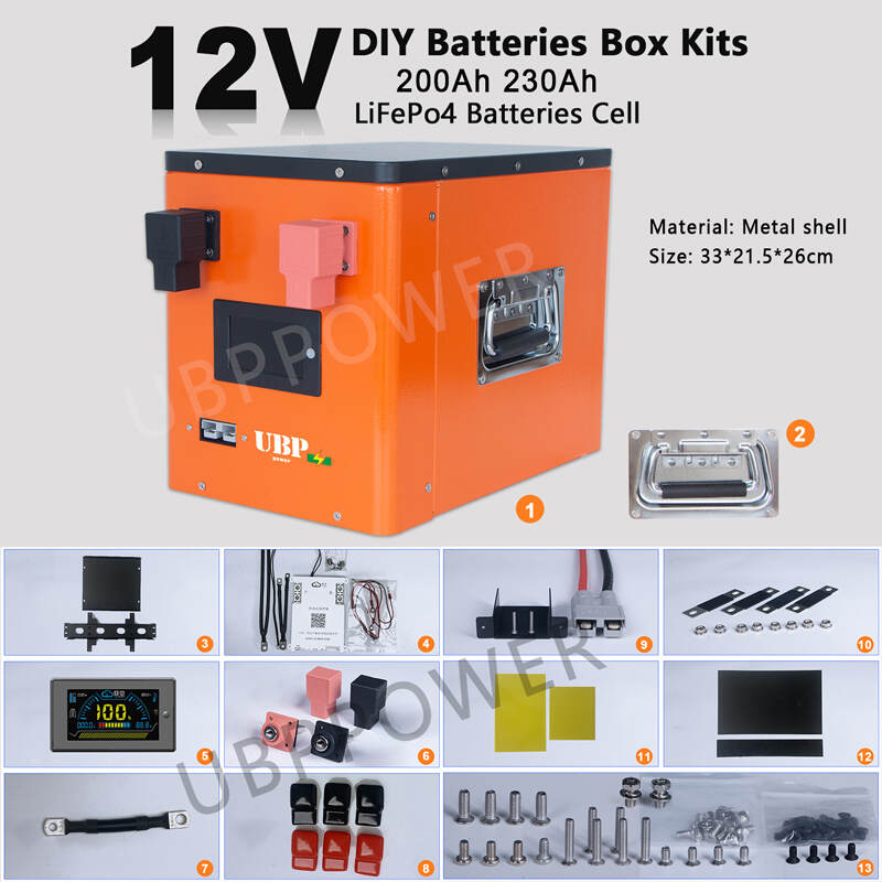 12v battery packs;12v diy battery box;box kit;280ah lifepo4 battery