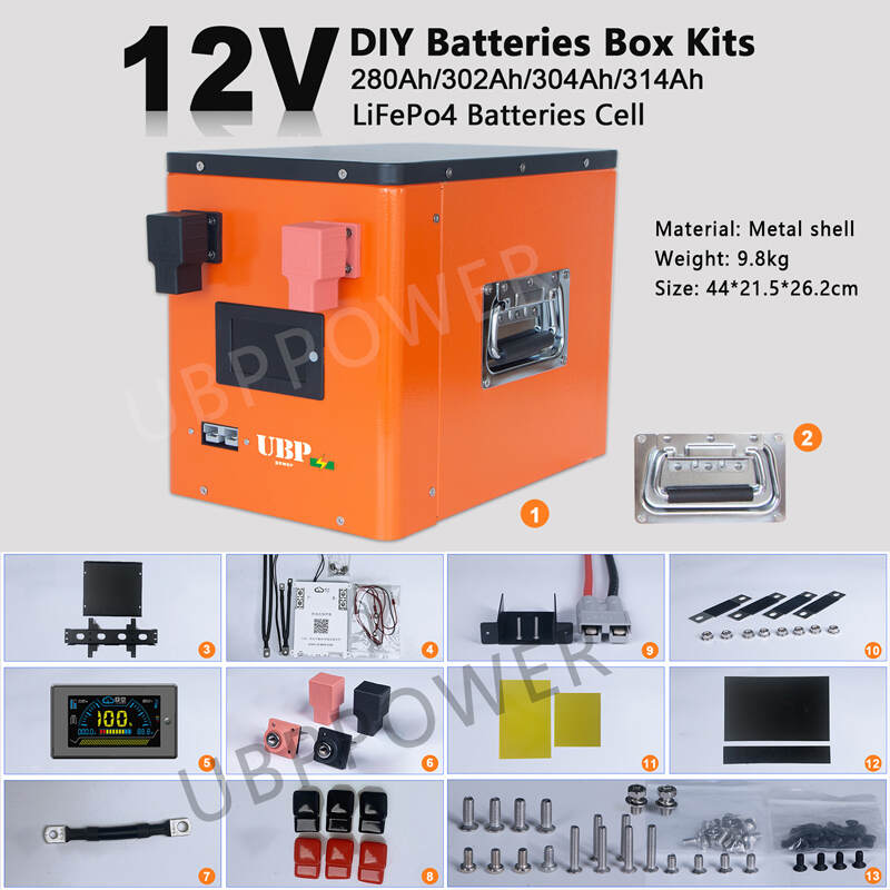 12v battery packs;12v diy battery box;box kit;280ah lifepo4 battery