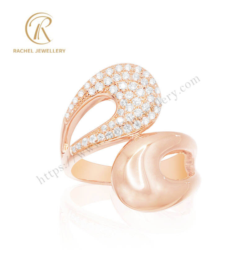 Hot Sales Rose Gold Plated 925 Sterling Silver Rings Fashion Jewellery