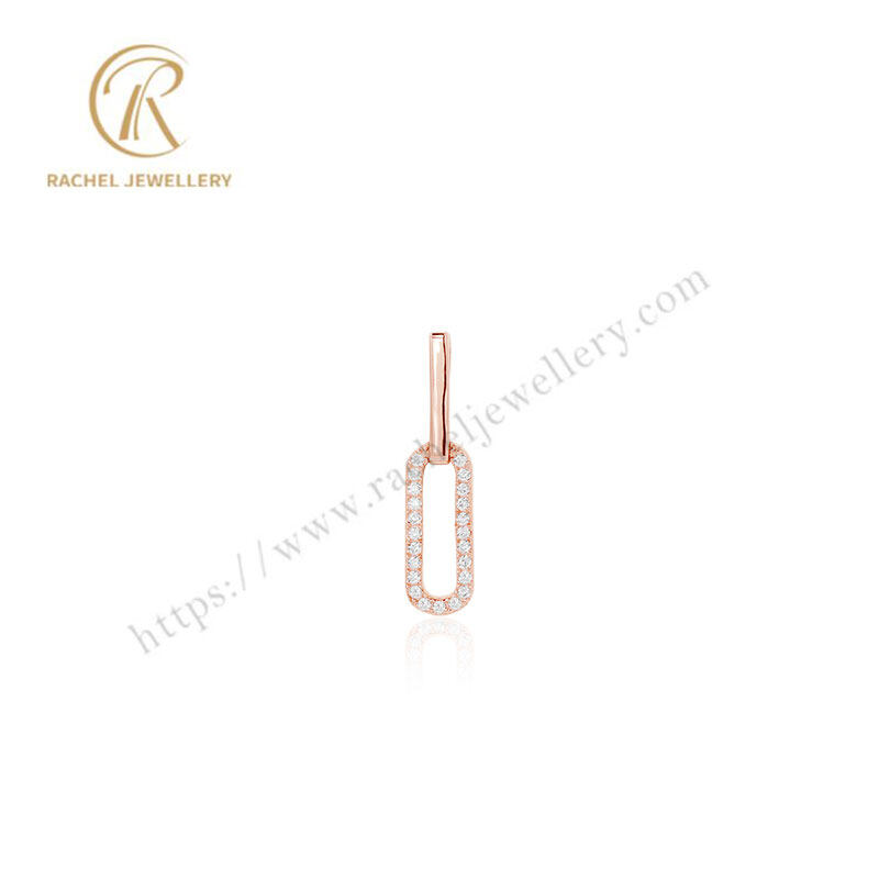 Rachel Jewellery 5A CZ Micro Setting Fashion 925 Silver Necklace